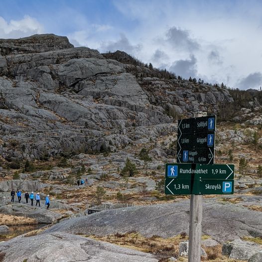 Sollifjellet - se Preikestolen forfra