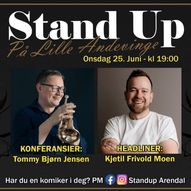 Open Mic Standup på Lille Andevinge