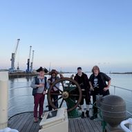 Steamship Shieldhall Steam to the Solent Cruise with Jim Splice and the Main Brace