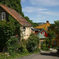 Damstredet og Telthusbakken