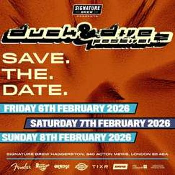 Duck & Dive Festival 2026 | London
