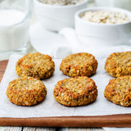 Frokostcookies som smaker gulrotkake