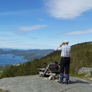 Rasteplassen. Eikefjordstøylen - Hovlandsstølane - Kvalvikstølane.  Rundtur