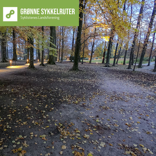 Grønne sykkelruter, Kristiansand: Universitetet i Agder - Botanisk hage - Kristiansand museum
