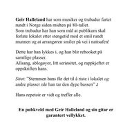 Amerikansk helaften med Geir Halleland (FREDAG)