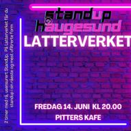 Latterverket Pitters kafe Juni