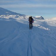 Rundtur på ski sør i Tafjordfjella