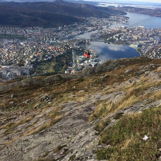 Topptur Ulriken ( 643 moh )