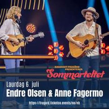 Sommarteltet-  Anne Fagermo og Endre Olsen- kl 1700