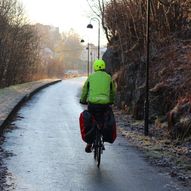 Grønne sykkelruter: Gamle Osbanen/Vossbanen: Kalandseidet – Stend – Fjøsanger