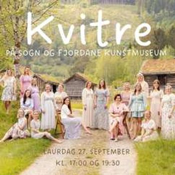 Konsert med Kvinnekoret Kvitre, kl 19.30