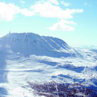 Topptur på ski til Gaustatoppen
