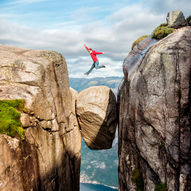 Tur retur Kjerag - majesteten i Lysefjorden