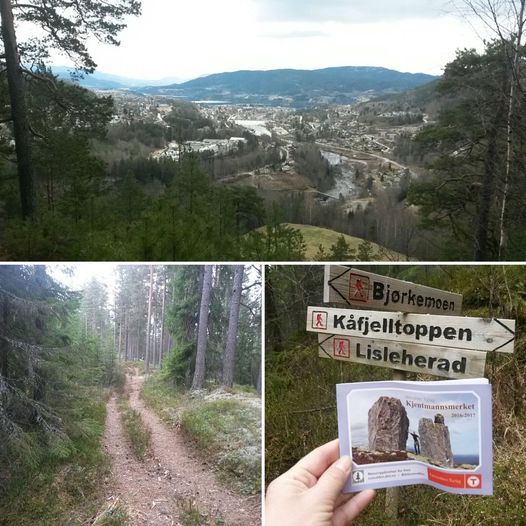 Kort topptur til Kåfjelltoppen