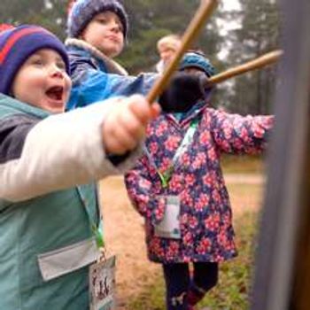 Stick Man activity trail at Haldon Forest Park