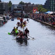 Edinburgh Canal Festival and Raft Race
