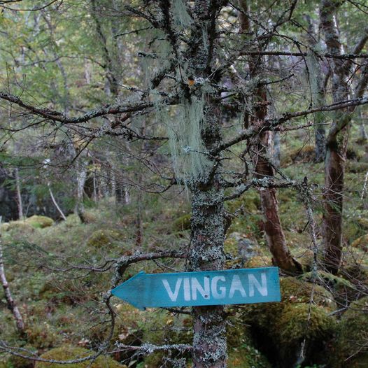 Vingvegen - gammel kløvvei mellom Osen og Vingan