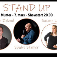 Stand Up Munter - Tre komikere