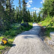 Nesfjellet rundt (terrengsykkel-tur)