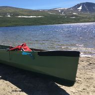 "Høyfjellspadling" på Avsjøen, Dovrefjell