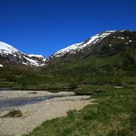 Grønlifjellet frå Ålhus i Jølstyer