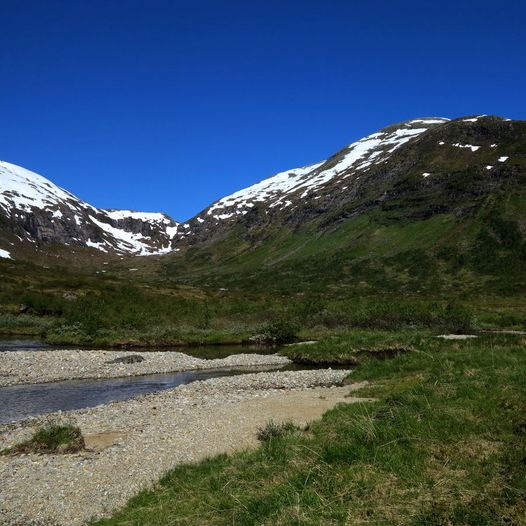 Grønlifjellet frå Ålhus i Jølstyer