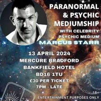 Paranormal & Psychic Event with Celebrity Psychic Marcus Starr