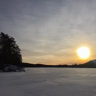 På skøyter fra Mylla til Katnosa