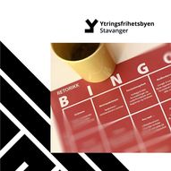 Ytringsfrihetsbyen Stavanger & Ta Ordet: Retorikkbingo