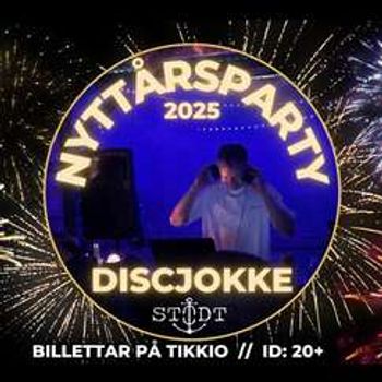 NYTTÅRSPARTY 2025  //  DISCJOKKE  //  STØDT BAR & SCENE