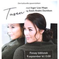 Konsert på Finnøy: 'Tusen' med Inger Lise Hope og Svein Andre Davidsen