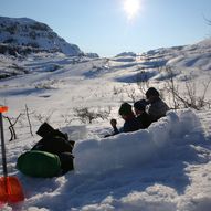 Vintertur til Vending fra Hamlagrø