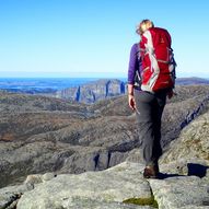 Hjem fra Skåpet via Tverrfjelldalen 