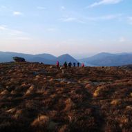 Steinslandsnuten (514 m.o.h.) frå Stuhaug