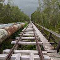 Flørlitrappene og Rallarstien