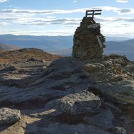 Bårdsfjellet 1146 moh.