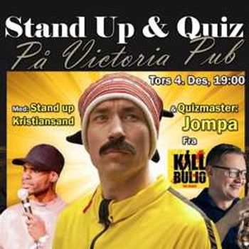 Standup & Quiz med Jompa på Victoria Pub