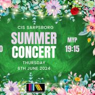 Summer consert - CIS Sarpsborg MYP