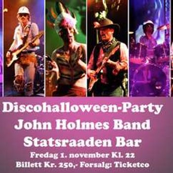 John Holmes Band Discohalloween-Party