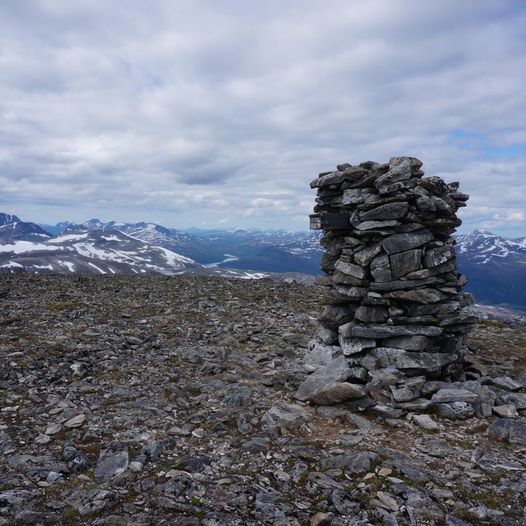 Kråkvasstinden 1700 moh.