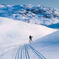 Rundtur på ski i Sirdalsheiane