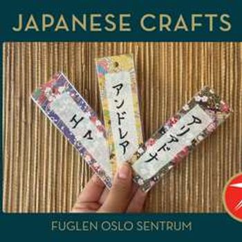 Japanese Crafts Workshop / Fuglen Sentrum