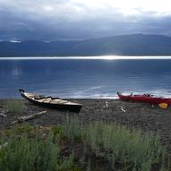 Padletur del1, i Kaldvågfjorden, Hamarøy