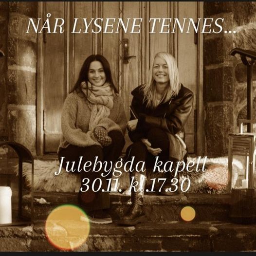 Når lysene tennes