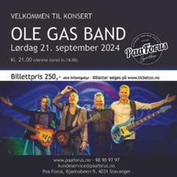 Ole Gas Band - Konsert Paa Forus 21 Sept