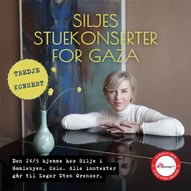 Siljes Stuekonserter for Gaza - tredje konsert