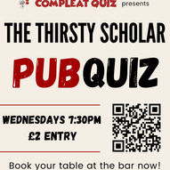 The Thirsty Scholar Pub Quiz