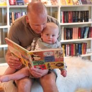 Pappatreff på Madla bibliotek