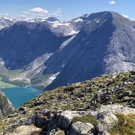 Rundtur: Fossheimstøylen, Instebotnvatn, høgda 1170, Høgenipa, Skafonnfjellet og Løkjabotsegga