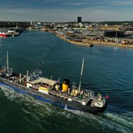 Steamship Shieldhall Hampshire Food Festival Cruise to the Eastern Solent